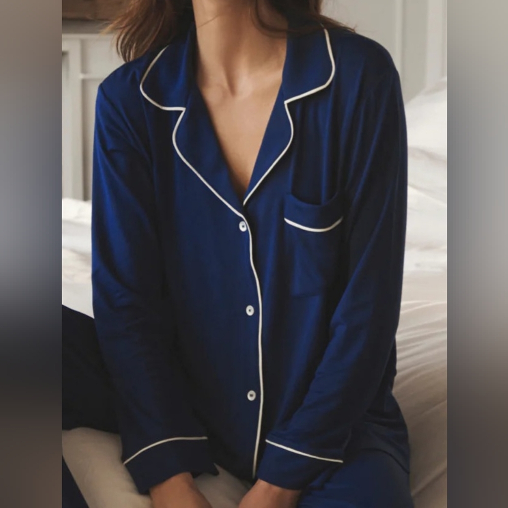Eberjey Gisele XL Navy Top Only
